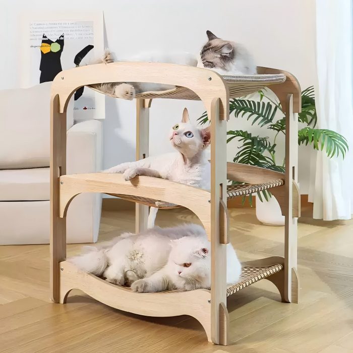 three layer m shaped hammock