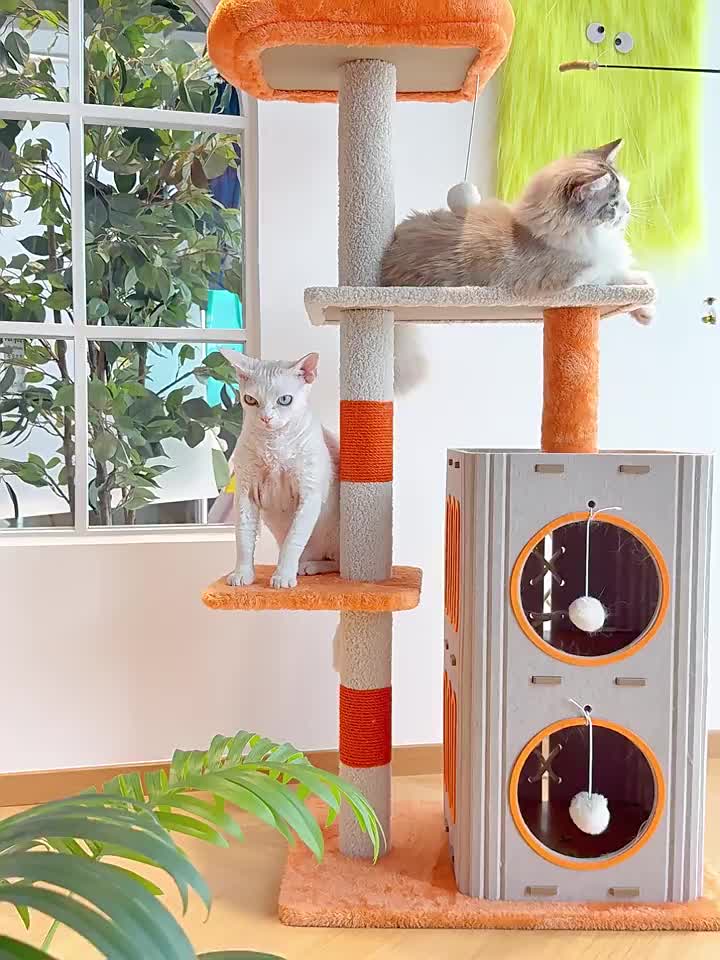 castle cat tree