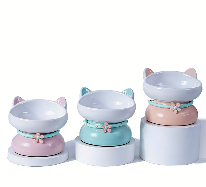 ceramic cat bowl ceramic cat bowl