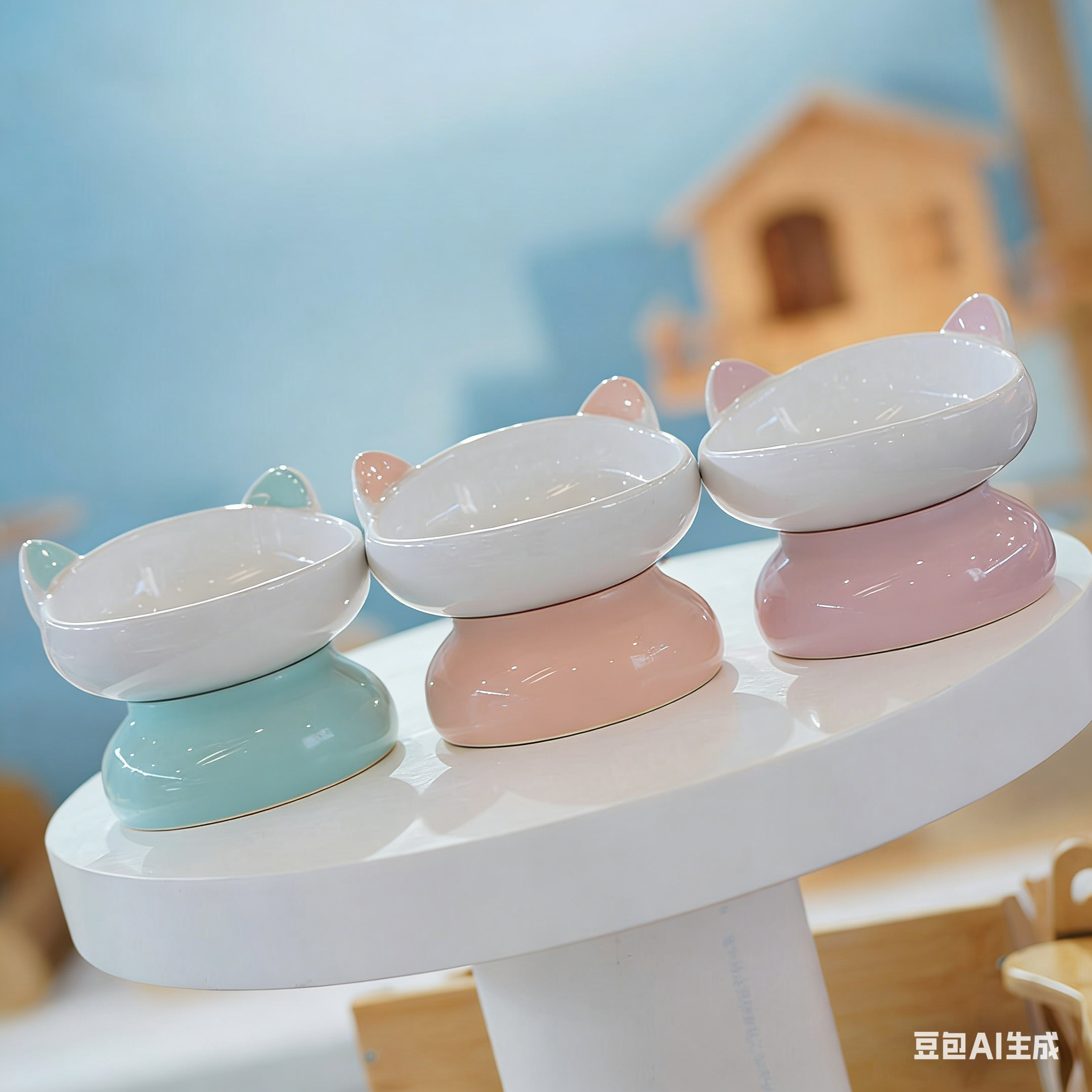 ceramic cat bowl ceramic cat bowl