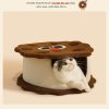 chocolate filled cookie cat's nest